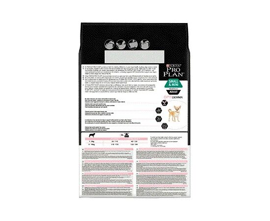 PURINA NESTLE PURINA SMALL & MINI ADULT SENSITIVE SKIN WITH OPTIDERMA 3 KG SALMON