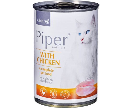 DOLINA NOTECI PIPER WET CAT FOOD WITH CHICKEN 400G