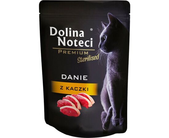 DOLINA NOTECI PREMIUM STERILISED DUCK DISH - WET FOOD FOR STERILIZED CATS - 85G