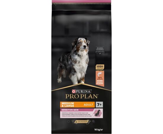 PURINA NESTLE PURINA PRO PLAN 7+ MEDIUM/LARGE SENSITIVE SKIN  14KG