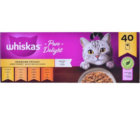 WHISKAS CHICKEN STEW JELLY 40 X 85 G
