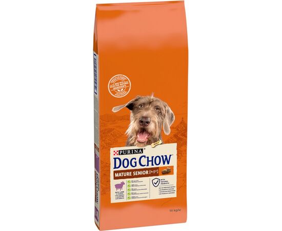 PURINA NESTLE PURINA DOG CHOW MATURE SENIOR WITH LAMB - DRY DOG FOOD - 14 KG