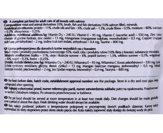 DOLINA NOTECI 5902921302094 CATS MOIST FOOD 100 G