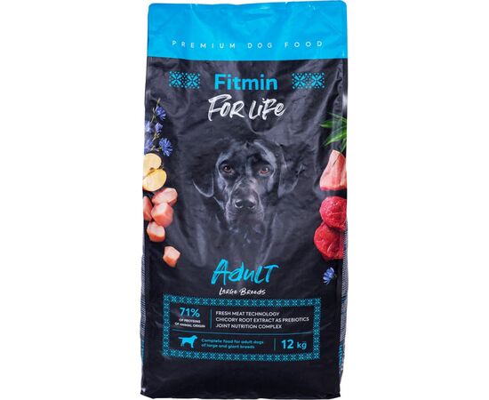FITMIN DOG FOR LIFE ADULT LARGE BR.12KG