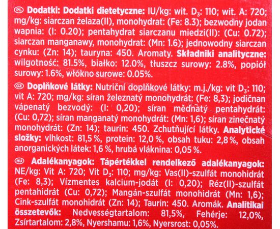 PURINA NESTLE GOURMET MON PETIT POULTRY MIX - WET CAT FOOD - 6 X 50 G