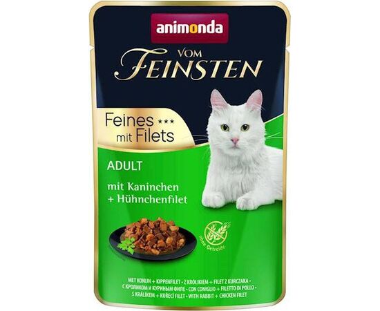 ANIMONDA VOM FEINSTEN RABBIT - WET CAT FOOD - 85 G