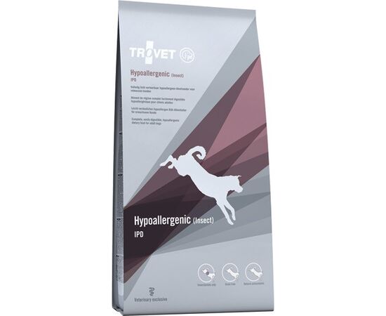 TROVET HYPOALLERGENIC IPD WITH INSECT - DRY DOG FOOD - 10 KG