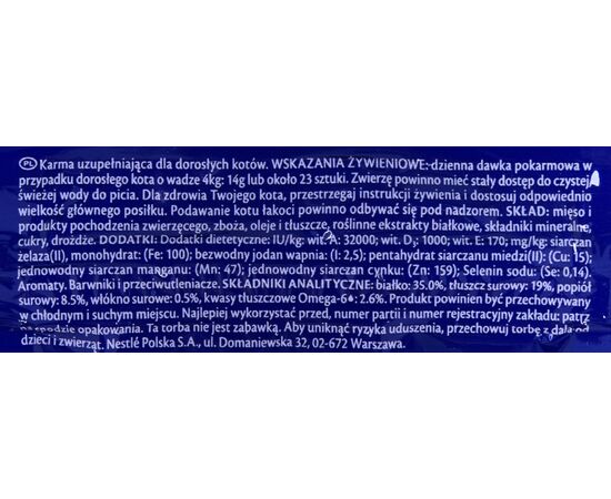 PURINA NESTLE FELIX PLAY TUBES TURKEY, HAM  - DRY CAT FOOD - 50 G