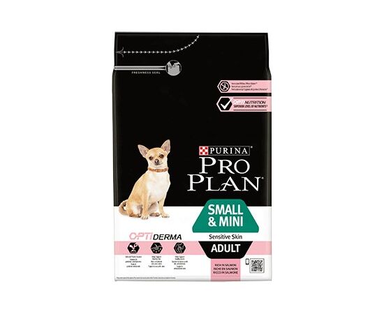 PURINA NESTLE PURINA SMALL & MINI ADULT SENSITIVE SKIN WITH OPTIDERMA 3 KG SALMON