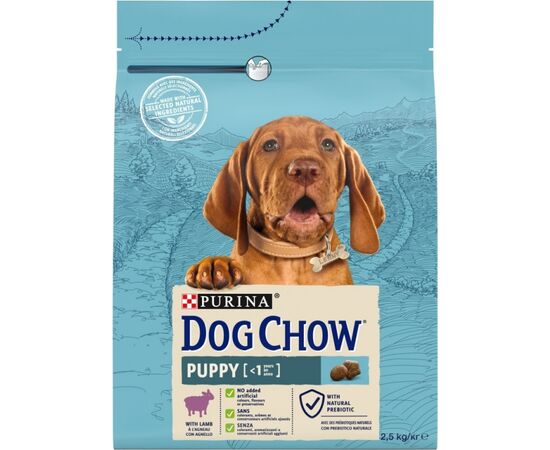 PURINA NESTLE PURINA DOG CHOW PUPPY LAMB - DRY PUPPY FOOD - 2.5 KG