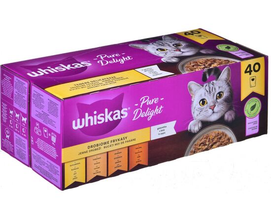 WHISKAS CHICKEN STEW JELLY 40 X 85 G