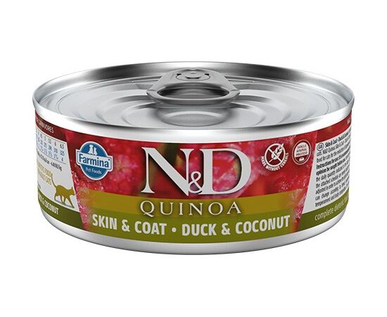 FARMINA N&D CAT QUINOA DUCK&COCONUT ADULT 70G