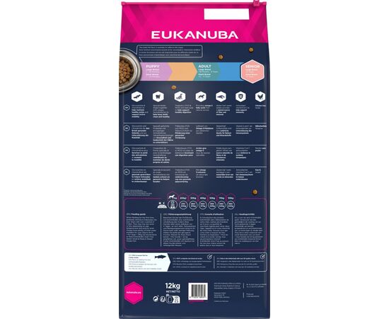 EUKANUBA GRAIN FREE SENIOR LARGE/GIANT BREED, OCEAN FISH - DRY DOG FOOD - 12 KG