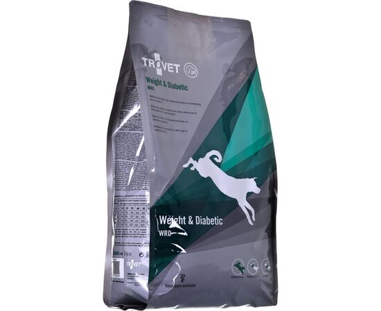 TROVET WEIGHT & DIABETIC WRD WITH CHICKEN - DRY DOG FOOD - 3 KG