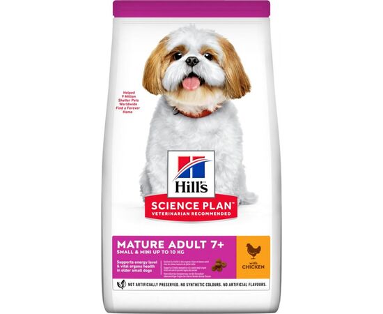 HILL'S SCIENCE PLAN CANINE MATURE ADULT MINI CHICKEN DOG - DRY DOG FOOD - 1.5 KG