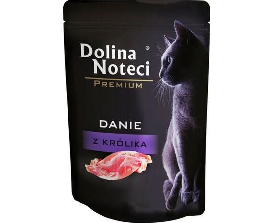 DOLINA NOTECI RABBIT DISH FOR CATS 85G