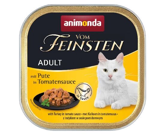 ANIMONDA VOM FEINSTEN WITH TURKEY IN TOMATO SAUCE