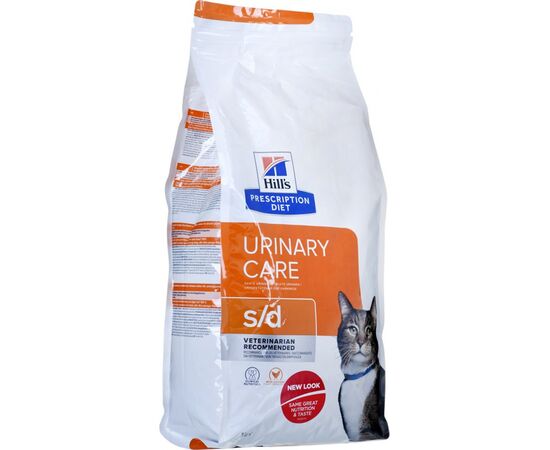 HILL'S PRESCRIPTION DIET FELINE URINARY CARE S/D DRY CAT FOOD CHICKEN 3 KG