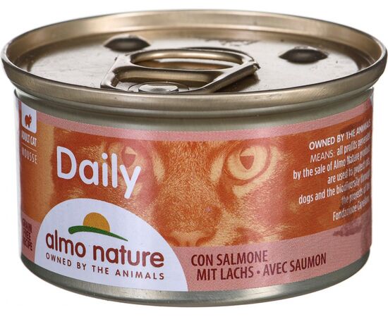 ALMO NATURE DAILY MENU MOUSSE WITH SALMON 85 G