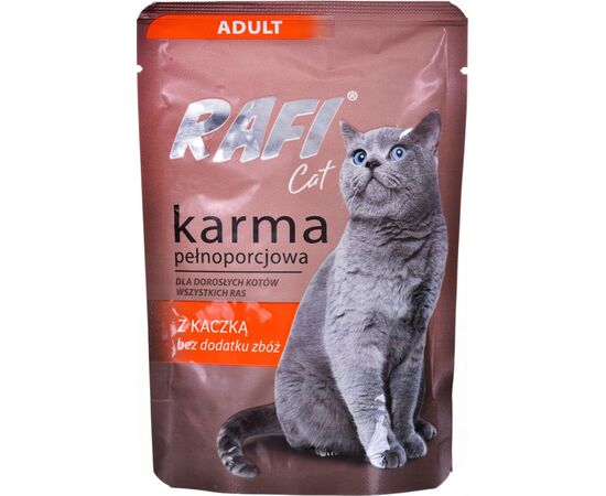 DOLINA NOTECI RAFI CAT ADULT WITH DUCK - WET CAT FOOD - 100G