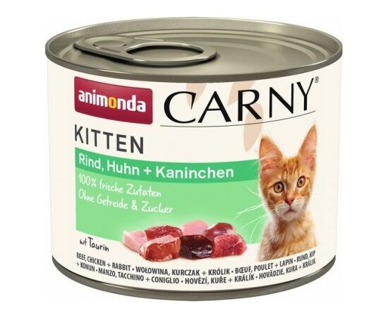ANIMONDA CARNY BEEF, CHICKEN + RABBIT 200 G