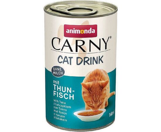 ANIMONDA CARNY CAT DRINK  TUNA - CAT TREATS - 140 ML