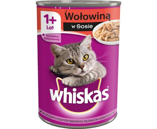 WHISKAS BEEF IN SAUCE 400 G