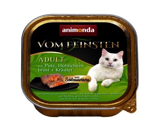 ANIMONDA VOM FEINSTEN GOURMET CENTRE WITH TURKEY, CHICKEN BREAST + HERBS