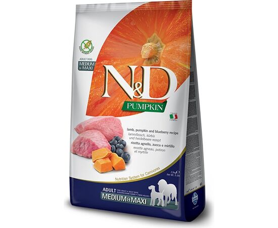 FARMINA PET FOOD LAMB & BLUEBERRY ADULT MEDIUM & MAXI