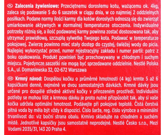 PURINA NESTLE GOURMET MON PETIT POULTRY MIX - WET CAT FOOD - 6 X 50 G