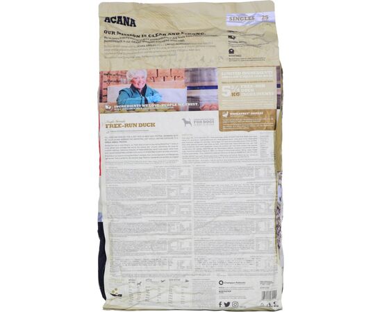 ACANA SINGLES FREE-RUN DUCK - 11,4KG
