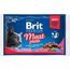 BRIT PREMIUM CAT MEAT PLATE - WET CAT FOOD - 4X100G