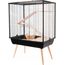 ZOLUX CAGE NEO COZY LARGE RODENTS H80, BLACK COLOR