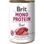 BRIT MONO PROTEIN BEEF - WET DOG FOOD - 400 G