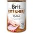 BRIT PATÉ & MEAT WITH RABBIT - 400G
