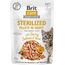 BRIT CARE CAT STERYLIZED SALOMON&TUNA POUCH 85G