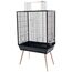 ZOLUX NEO JILI XL BIRD CAGE, BLACK COLOR