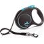 FLEXI AUTOMATIC LEASH BLACK DESIGN S 5 M, BLUE