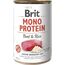 BRIT MONO PROTEIN BEEF & RICE - WET DOG FOOD - 400G
