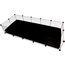 C&C MODULAR CAGE 5X2 PIG RABBIT HEDGEHOG BLACK 180 X 75 X 37 CM