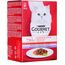 PURINA NESTLE GOURMET MON PETIT FISH MIX - WET CAT FOOD - 6 X 50 G