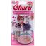 INABA CHURU TUNA WITH SALMON - CAT TREATS - 4X14 G