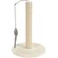 ZOLUX CAT SCRATCHING POST WITH TOY 63 CM - BEIGE