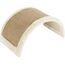 ZOLUX SEMICIRCULAR CAT SCRATCHING POST - BEIGE