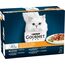 PURINA NESTLE PURINA  GOURMET PERLE DUCK, TURKEY, LAMB, TUNA - WET CAT FOOD - 12X85 G