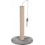 ZOLUX CAT SCRATCHING POST WITH TOY 63 CM - GREY