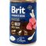 BRIT PREMIUM BY NATURE BEEF WITH TRIPE - WET DOG FOOD - 400 G