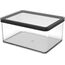 ROTHO POJEMNIK NA PRZYSMAKI SZEROKI 2.25L LOFT TRANSPARENTNY/CZARNY