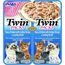 INABA CAT TWIN TUNA WITH CHICKEN AND SCALLOPS IN BROTH – CAT TREAT – 2X40G