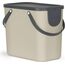 ROTHO POJEMNIK DO SEGREGACJI ODPADÓW 25L ALBULA CAPPUCCINO